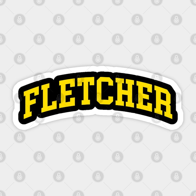 Fletcher Sticker by monkeyflip